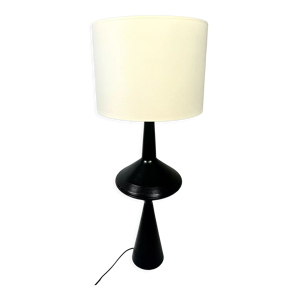 Lampe bois tourné les