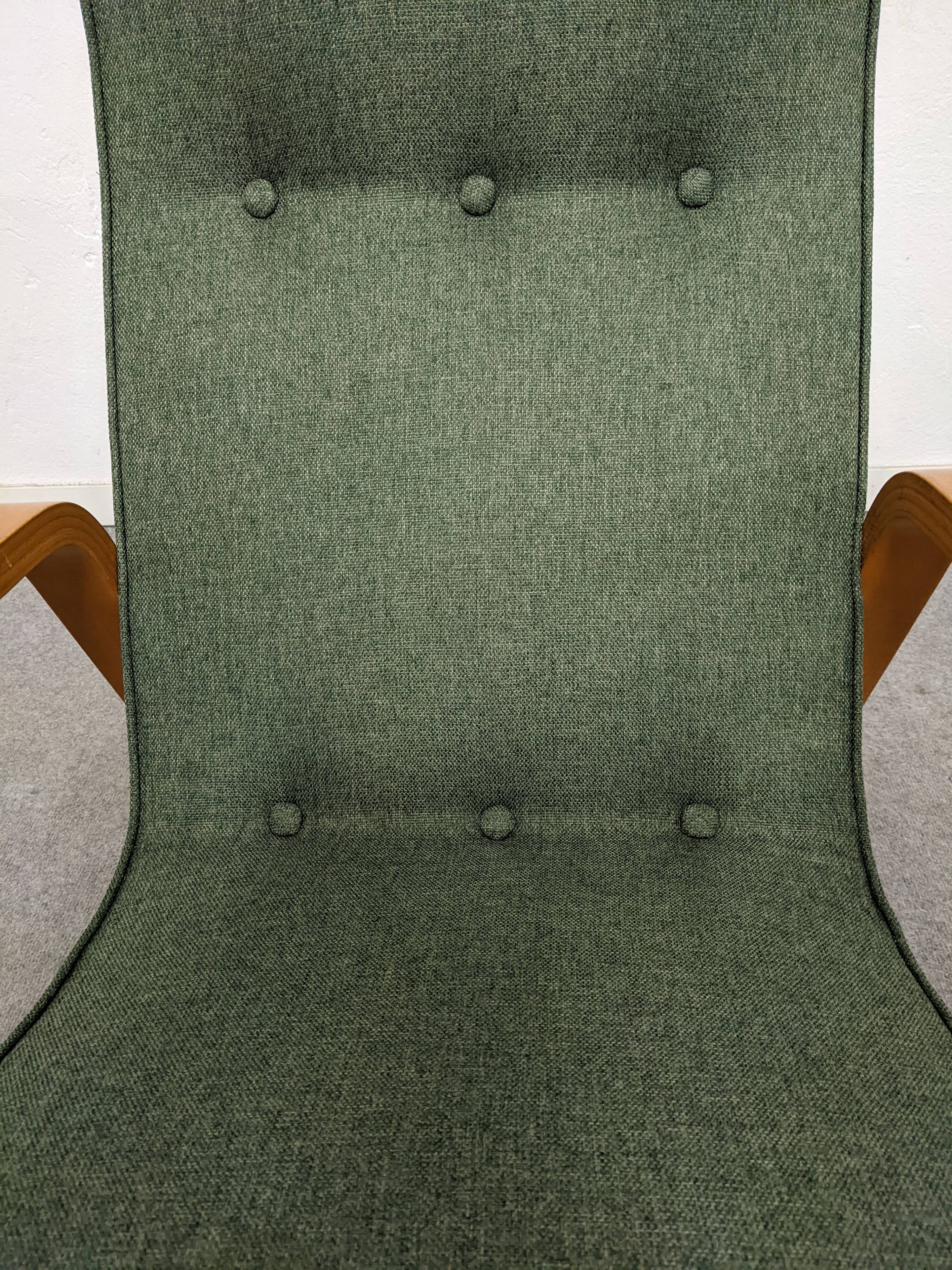 Paire de fauteuils Bow Wood des années 50/60