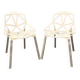 Pair of Chair One Magis Off-White Chairs | Konstantin Grcic