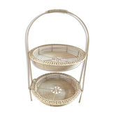 Two-piece removable basket