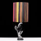 Chrystal Glass Cactus Table Lamp Vannes the Chatel, France, 1960s