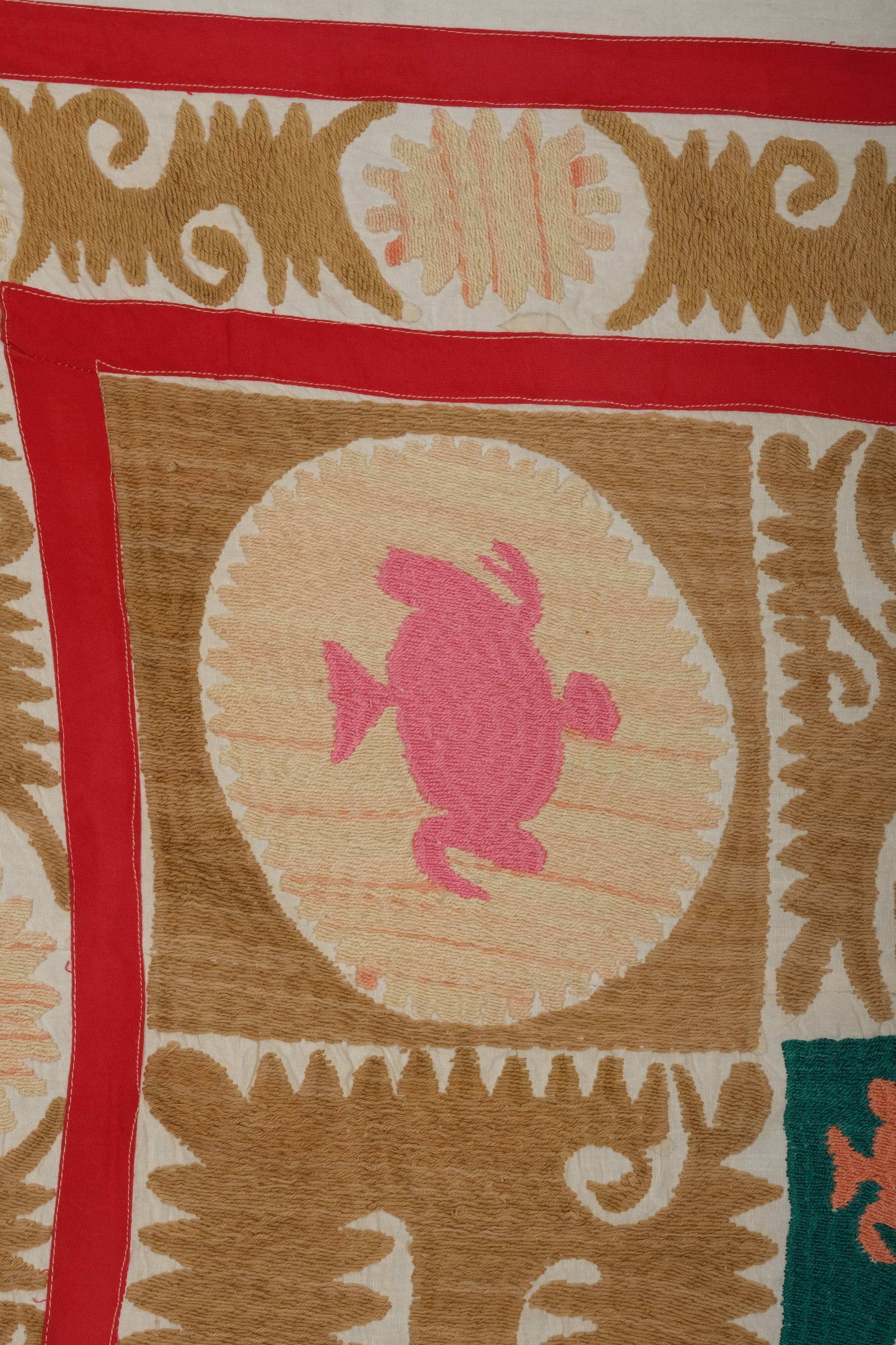 Tapis noué à la main, tapis turc vintage 117x125 cm