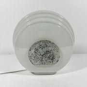 Lampe de table en verre, années 1970