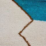 Tapis beni ouarine tissé à la main traditionnel 350cm x 250cm