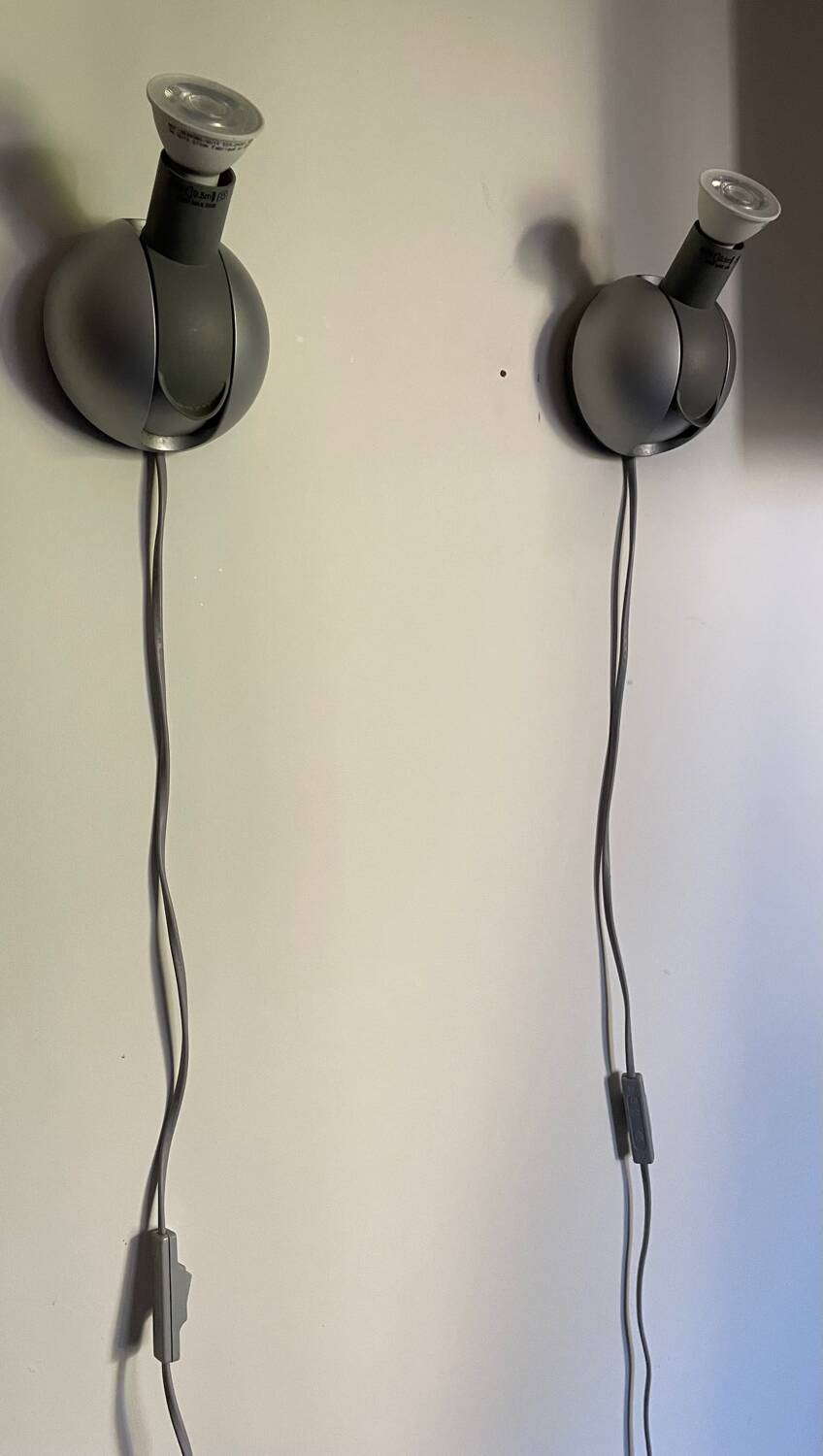 Pair of Massive wall lamps