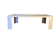 Coffee table in the style of Mario Bellini, Space Age 70s.