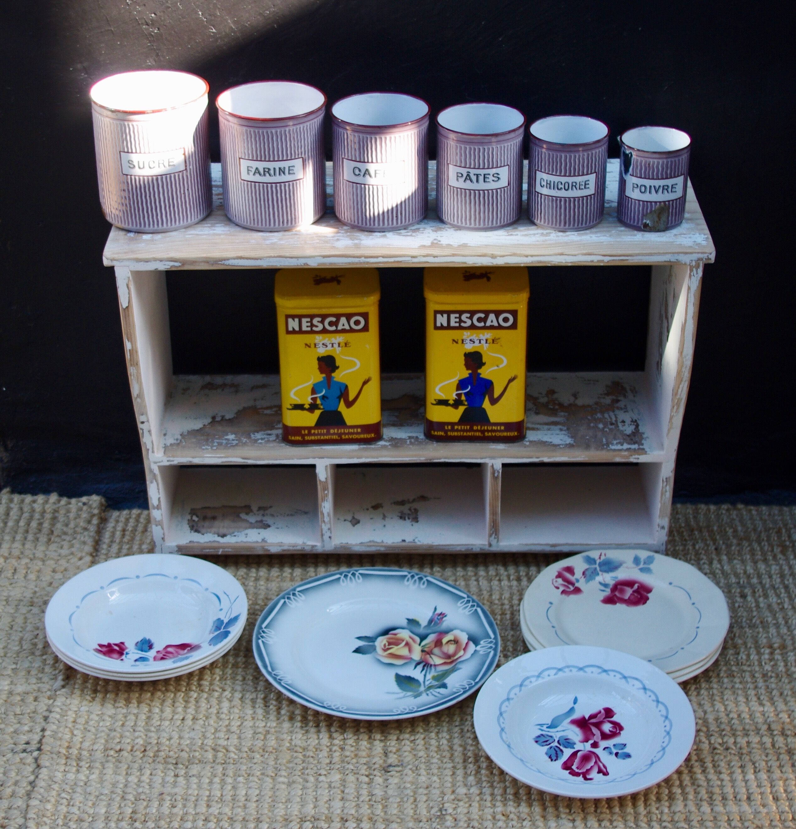 Patina old shelf Shabby