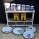 Etagère ancienne patinée shabby
