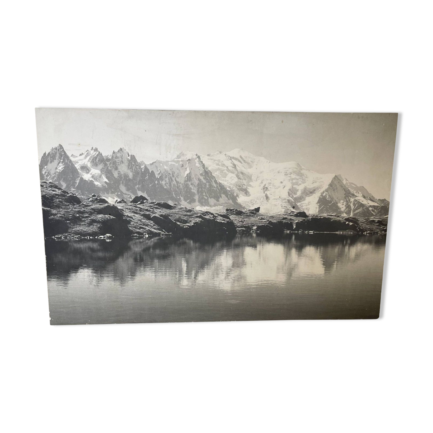 Photo on mountain wood 60s