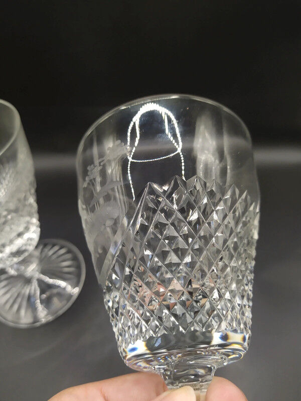 Diamond tip glasses and animal motifs