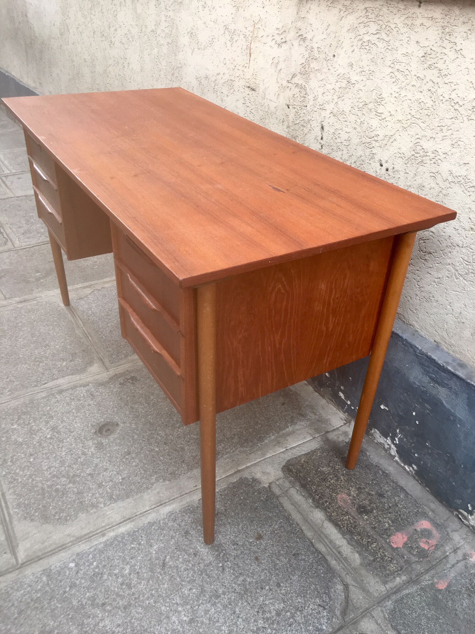 Bureau en teck