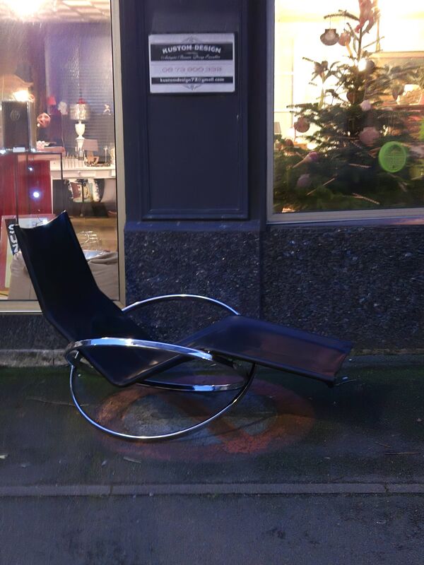 Rocking chair Roger Lecal 1970