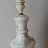 Alabaster lamp base