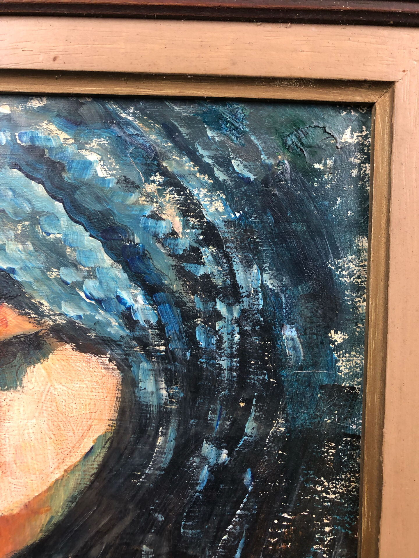 Gabriel Laurin d'Aix (1901-1973) attributed to - Oil on panel cubist