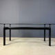 Vintage LC6 dining table by Le Corbusier for Cassina, 1990s