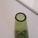 Vase vintage scandinave en verre 1960