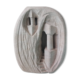 Lampe en pierre sculptée Arsène Galisson