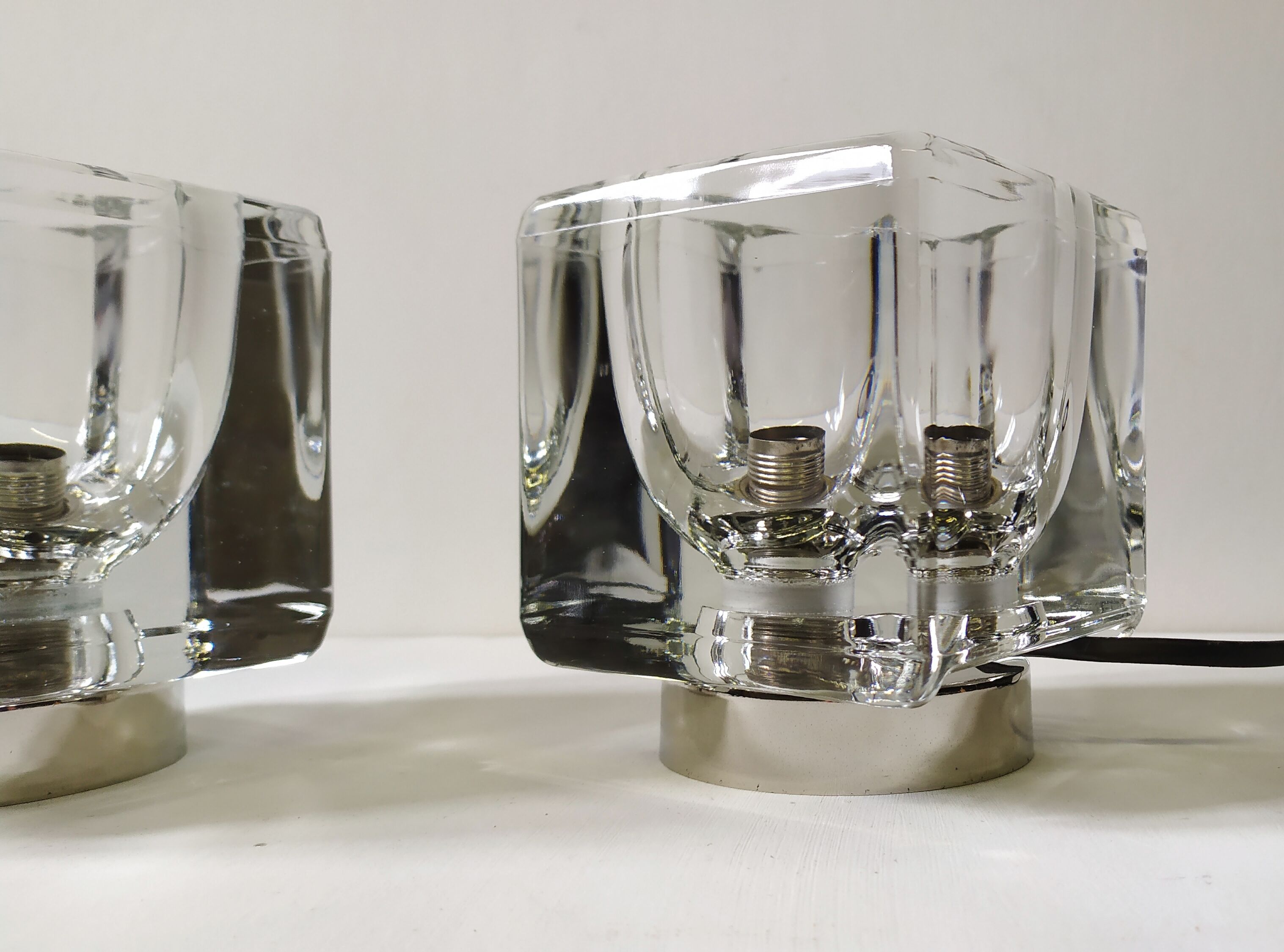 Table Lamps from Seguso,Murano, 1960s, Set of 2