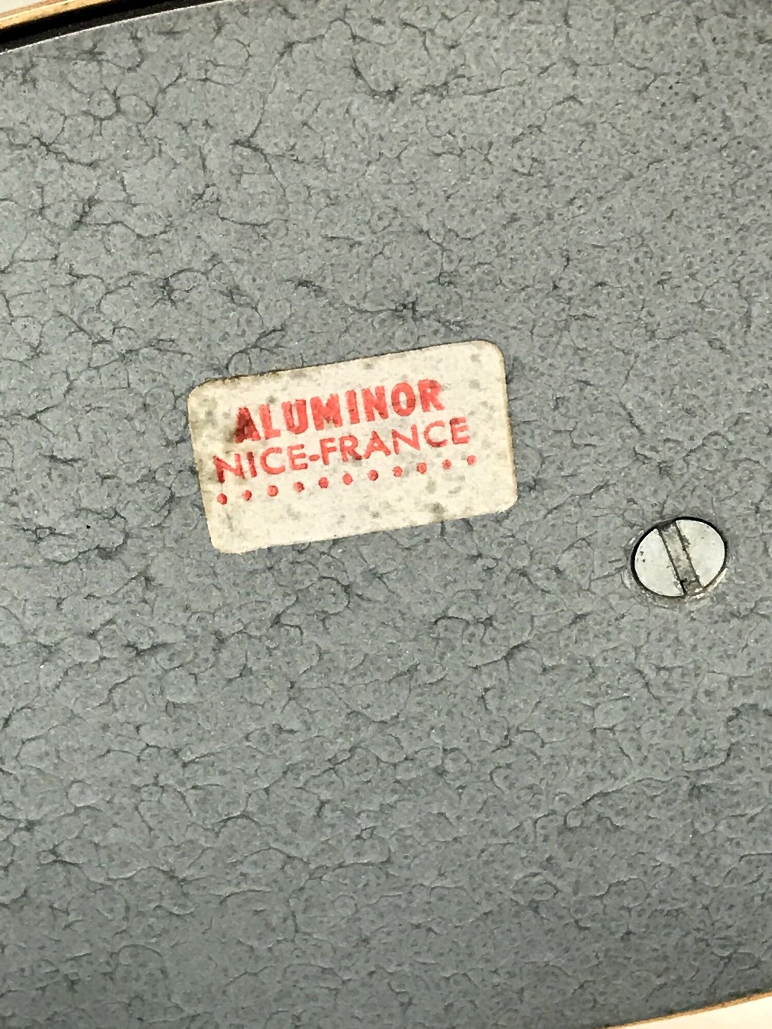 Vintage lamp Aluminor 60s