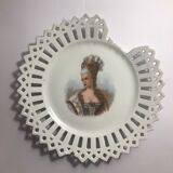 4 openwork plates in Saxony Porcelain