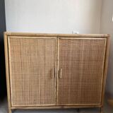 Rattan buffet