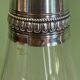 Beautiful pair of decanters from around 1910 in crystal and solid silver.