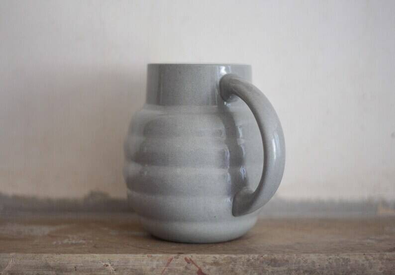 Ceramic pitcher Digoin, Art Deco pitcher, jug, kitchen, collection, pitcher
