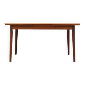 Teak table, Danish design, 1970s, production: Denmark