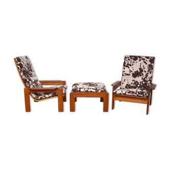 Pair of Danish chairs in teak, 1960s