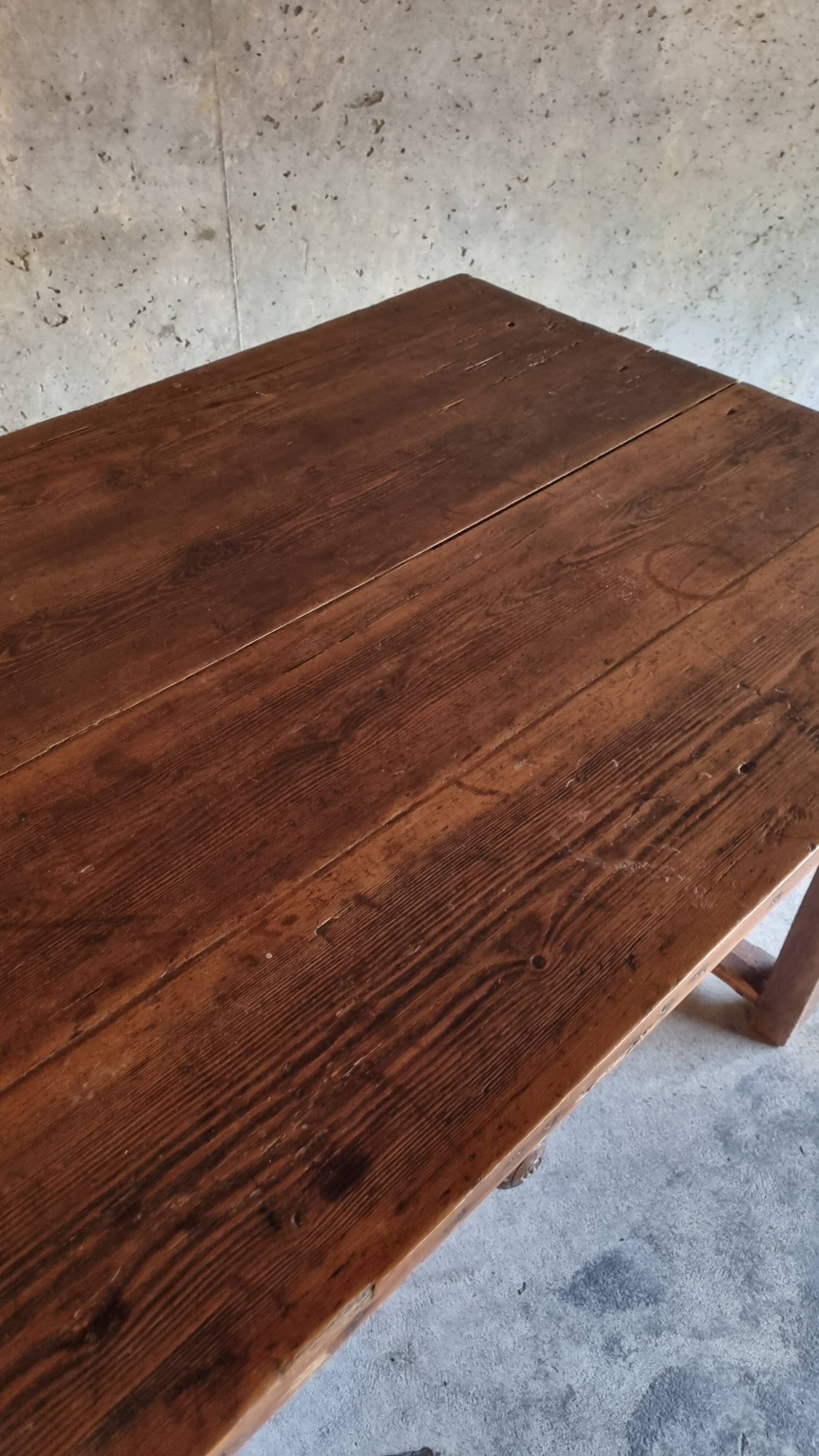 Vintage farm table