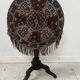 Napoleon III tilting side table in blackened wood, 19th century