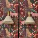Pair of modular wall lights Scandinavian design 1960.