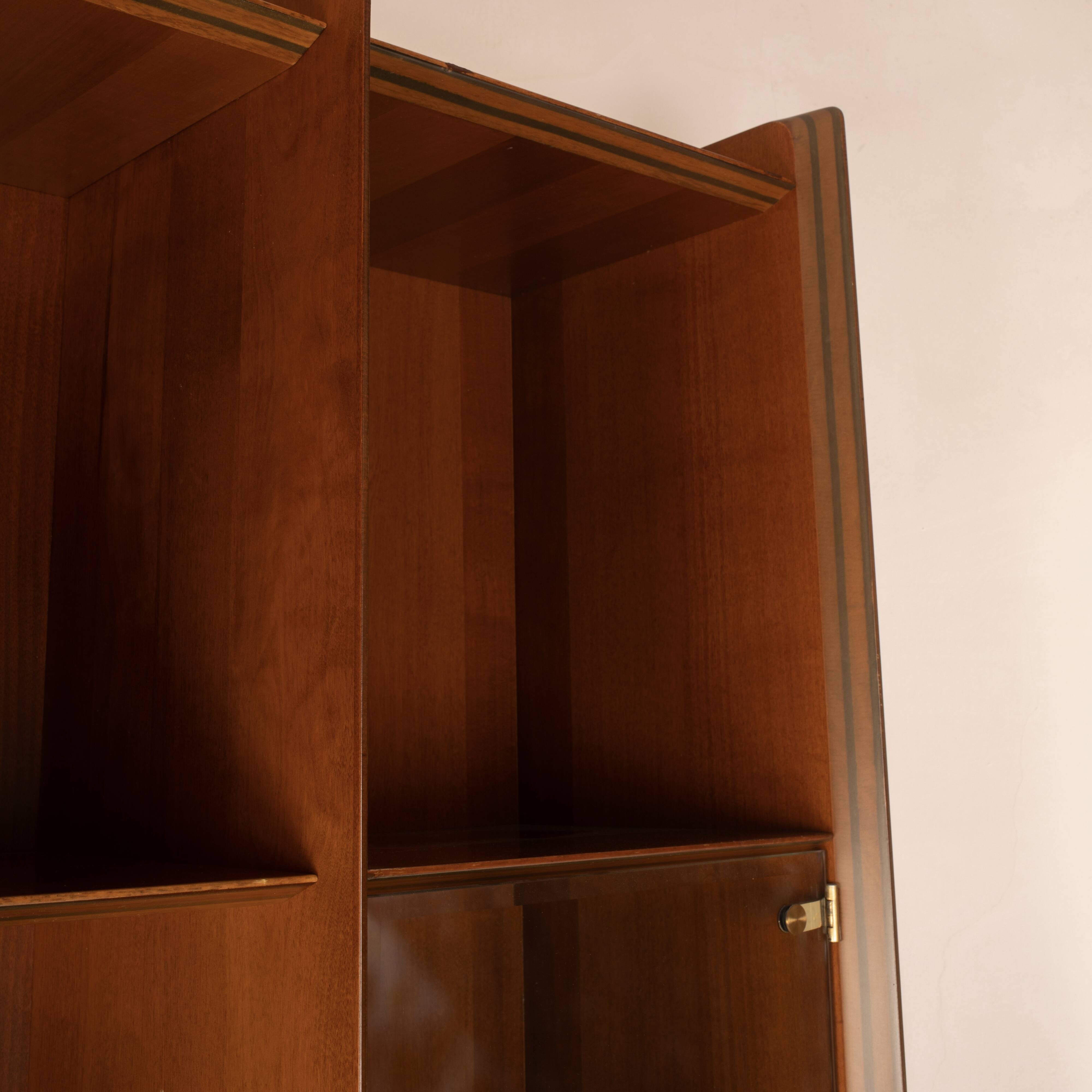 Pair of Artona Bookcases by Afra and Tobia Scarpa for Maxalto