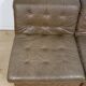 Vintage modular patchwork leather sofa, 1970s