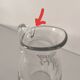 Broc pitcher in Baccarat crystal Carcassonne