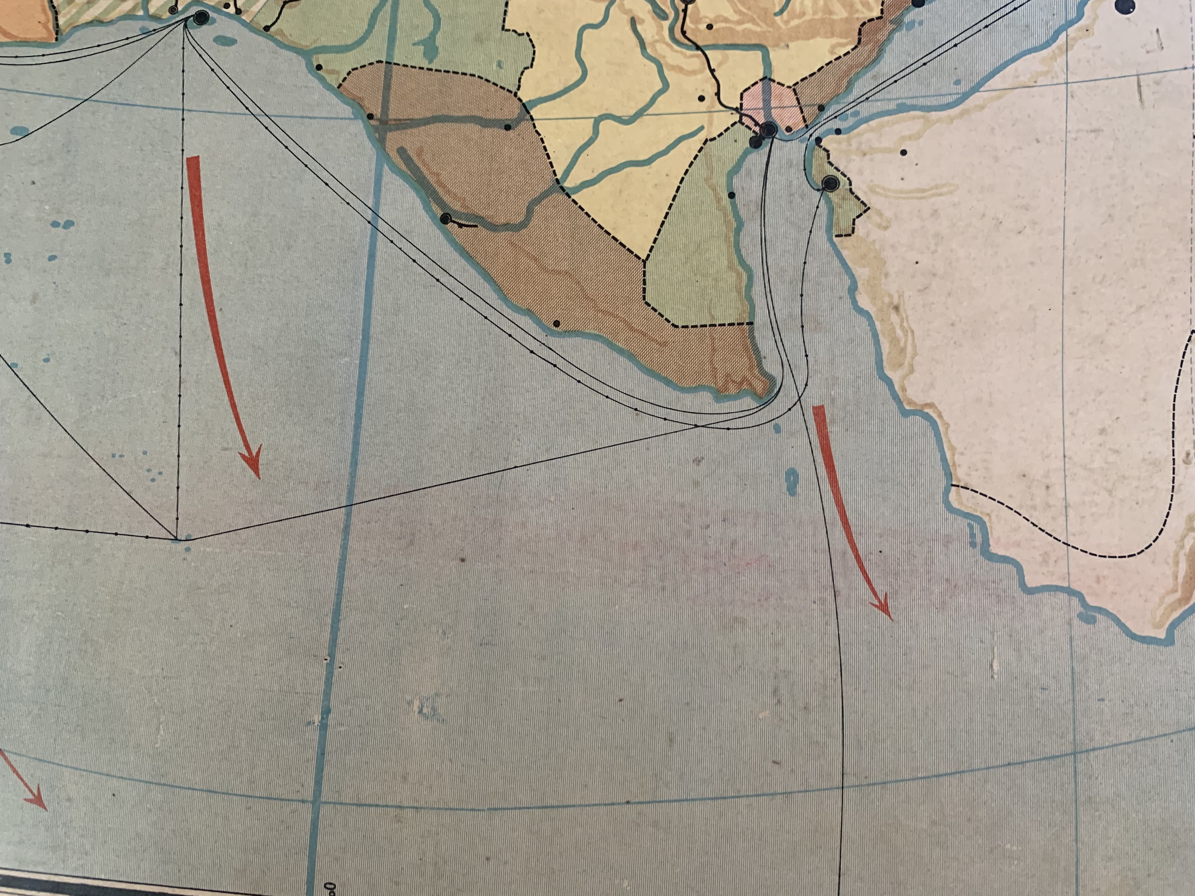 Old map Political Africa - n°17 and 17 bis by Vidal Lablache