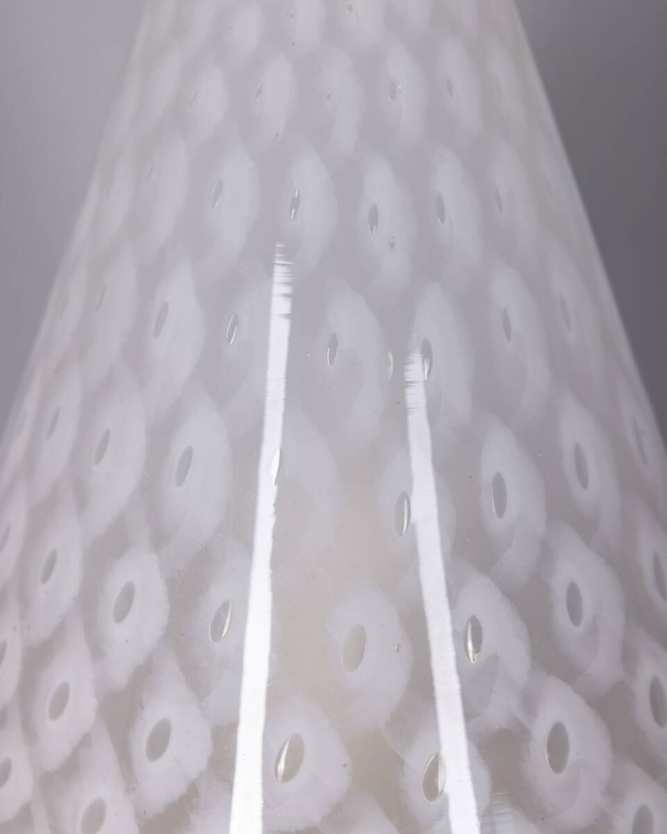 Vintage 1970s Murano glass table lamp, Italian design