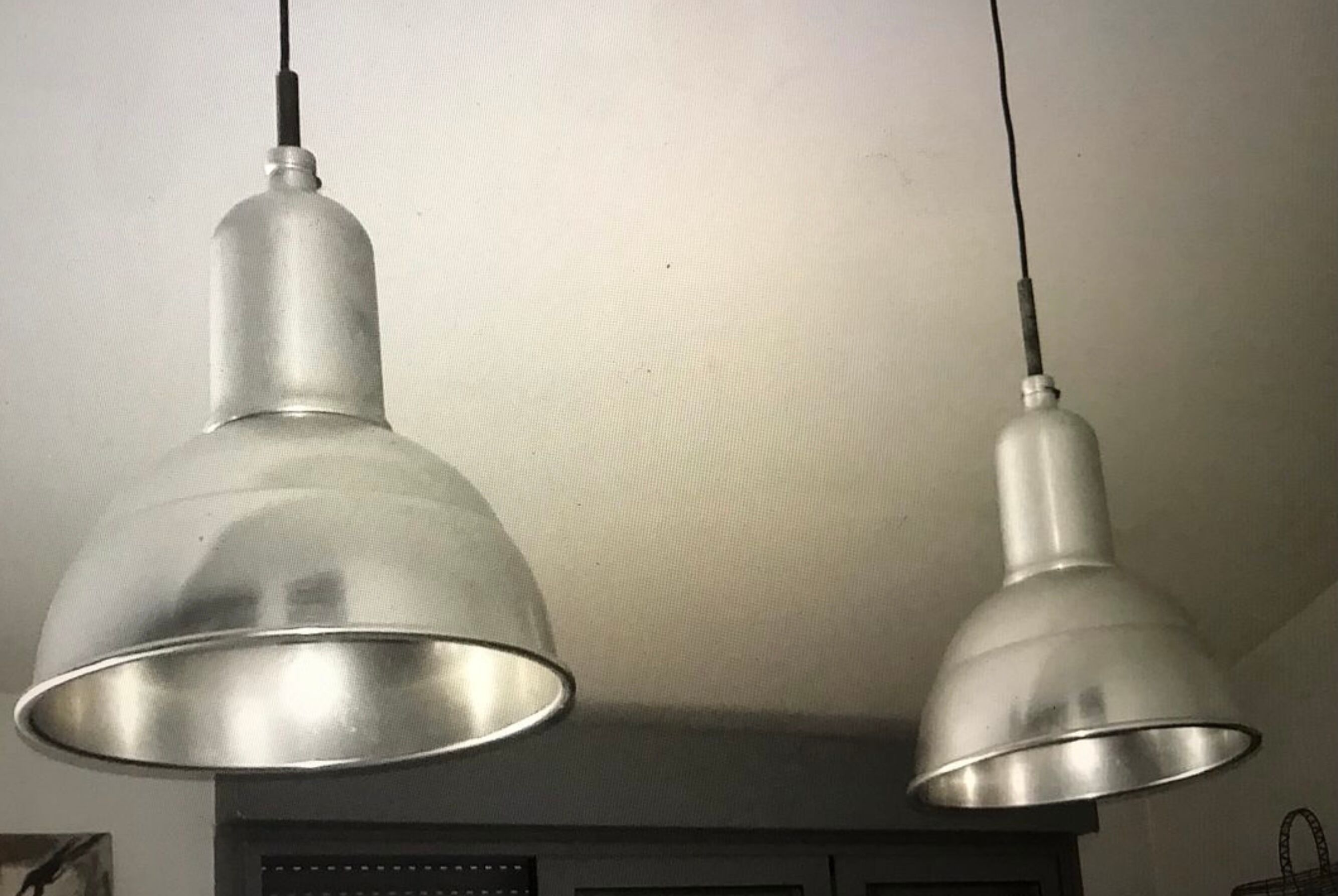 Pair of industrial suspensions