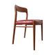 Moller chair model 75 oak and leather