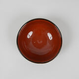 Enamelled ceramic bowls