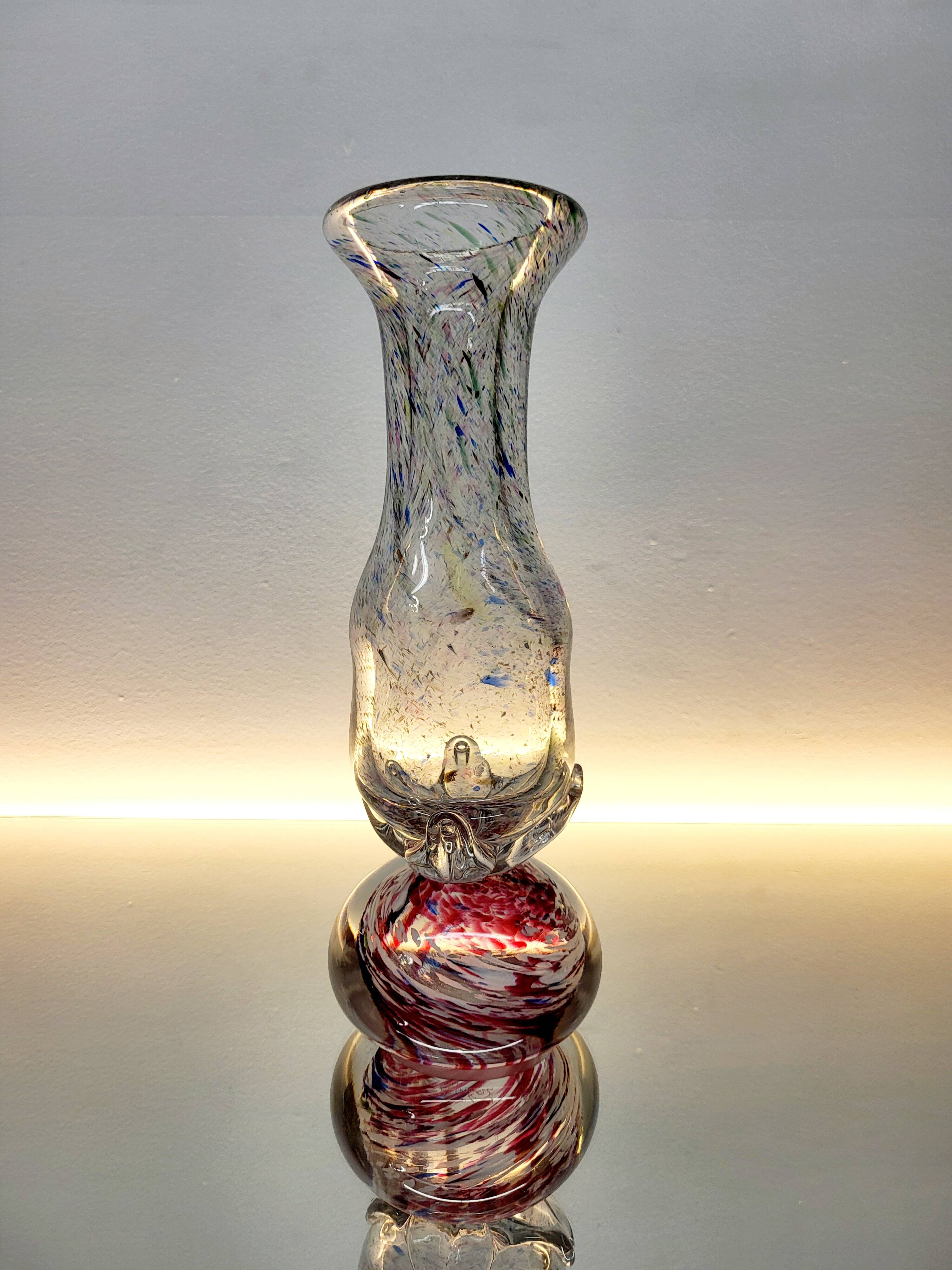 Vase Val Saint Lambert Studio Cristal design