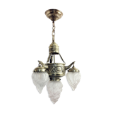 Ceiling lamp of Catalan Modernism. Barcelona Spain,1930s.