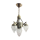Lampe de plafond du modernisme catalan. Barcelone Espagne,1930s.