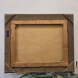 Oleo sobre lienzo “Setembre”, Francesc d’Assis Planas Doria, Escuela catalana, pp. s. XX - Catalonia,