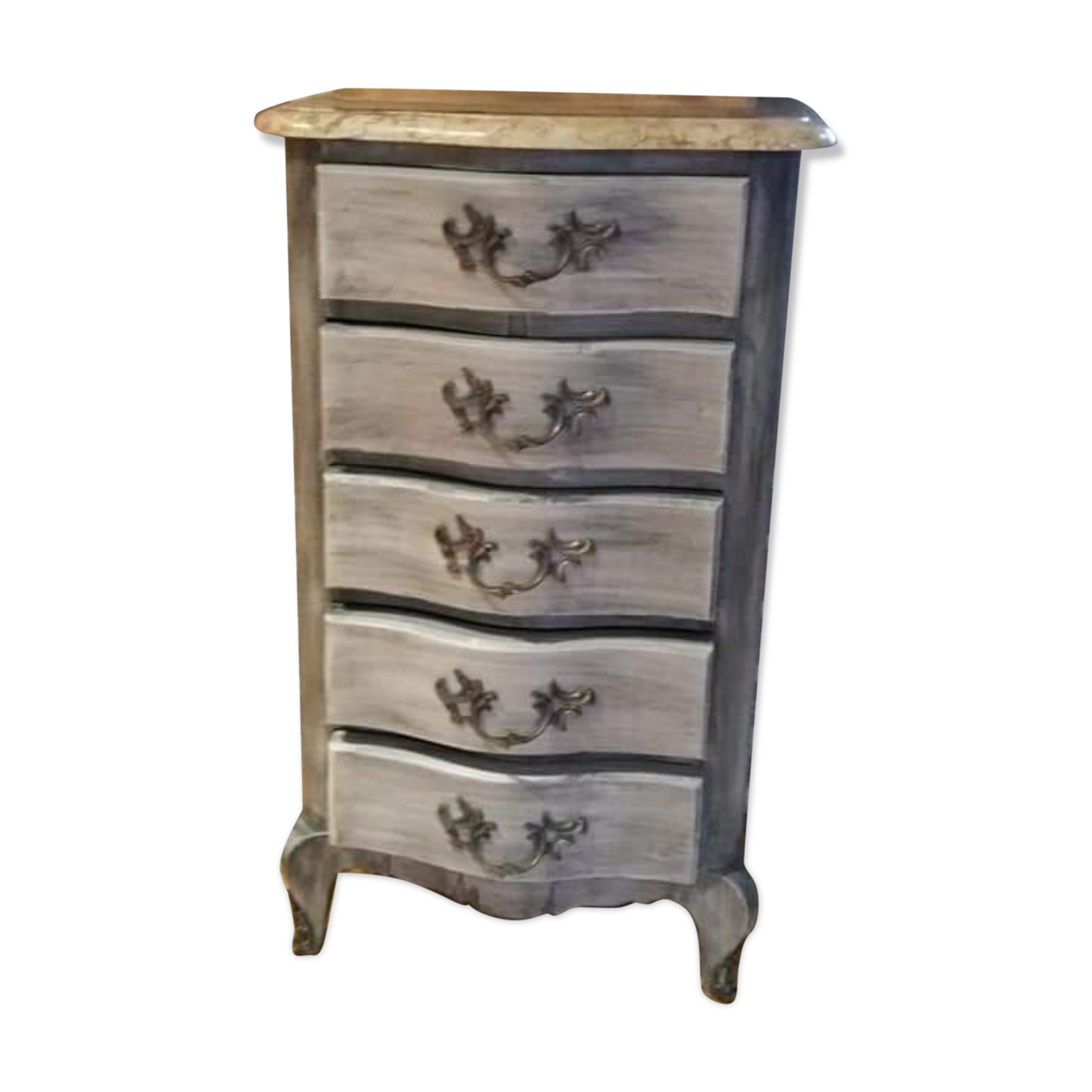 Chiffonnier 5 vintage drawers