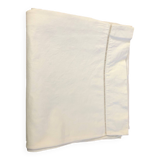 Lot de 2 draps anciens en toile blanche