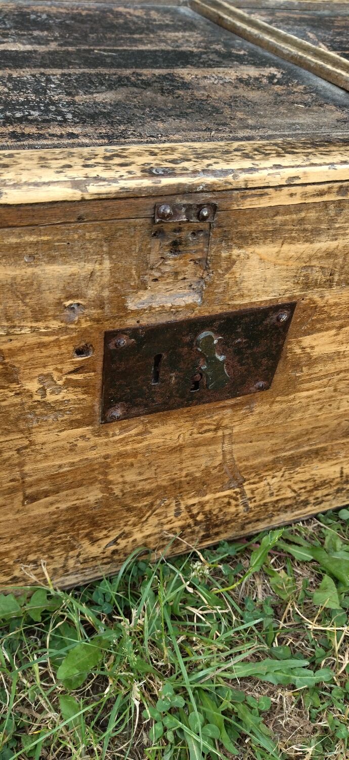 Wooden chest