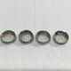 Boulenger – 4 Salt Cellars In Sterling Silver “