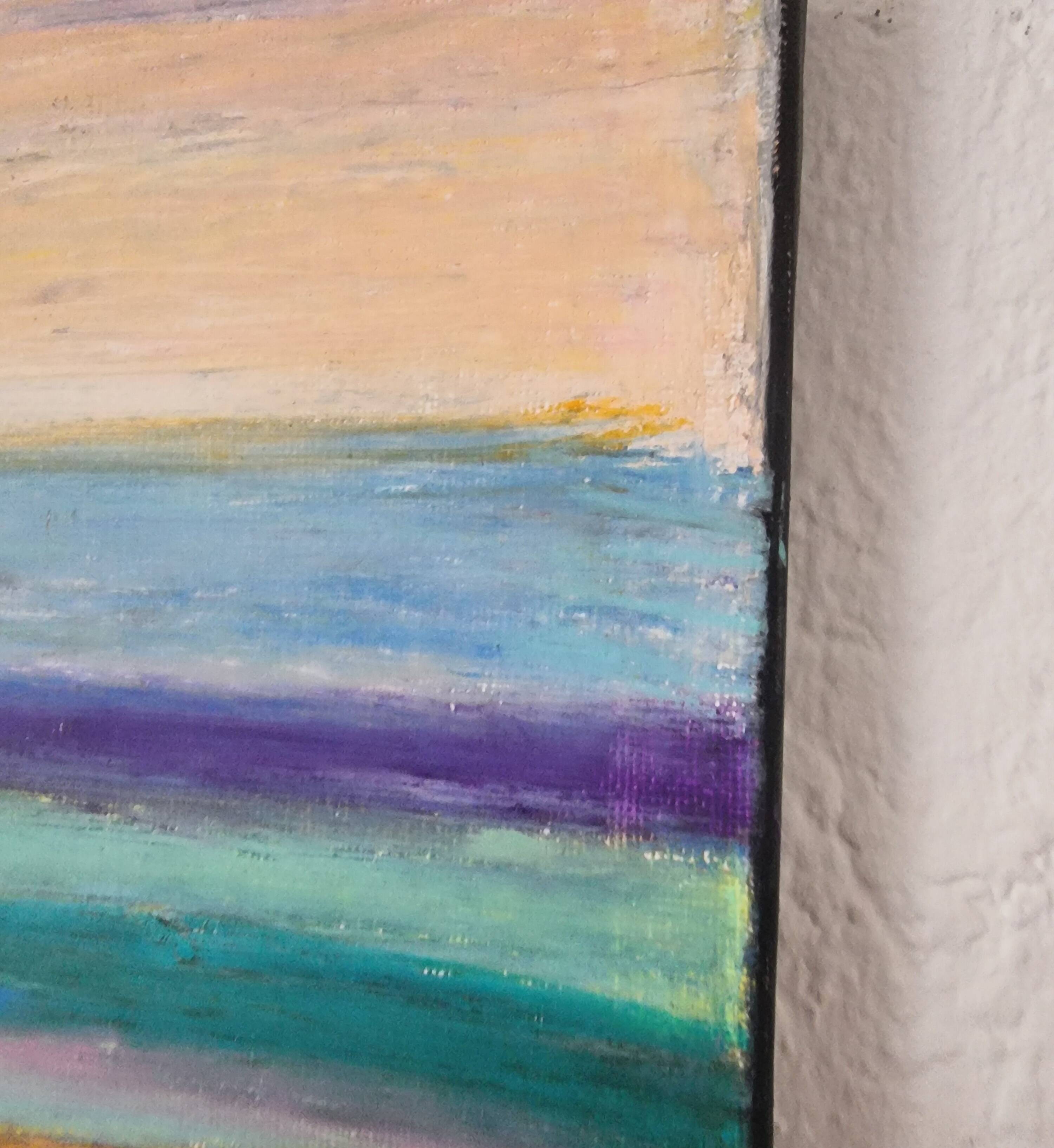 Pastel oil painting