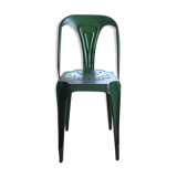Chaise Multipl's Joseph Mathieu vert patiné